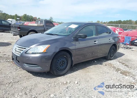 2015 Nissan Sentra Sv z USA, uszkodzony, nr VIN 3N1AB7AP4FY255867